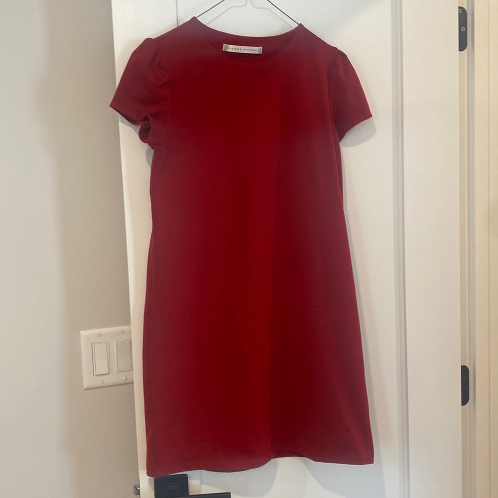 Susana Monaco dark red dress size small